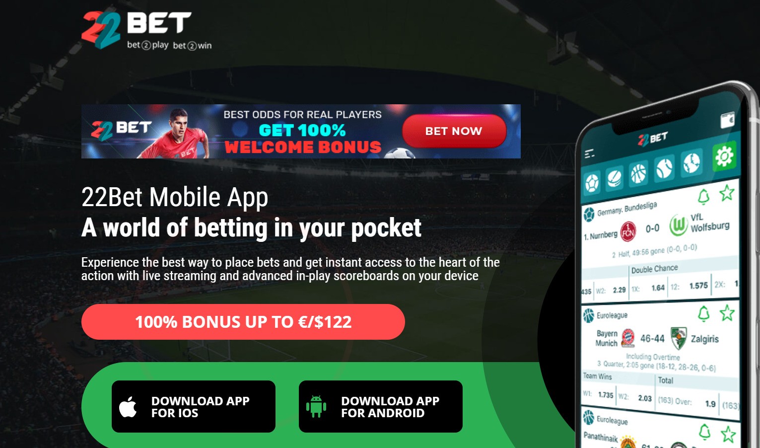 22bet, bettingbangladesh.online