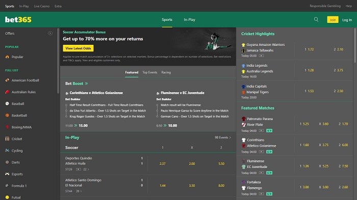 bet365 পর্যালোচনা