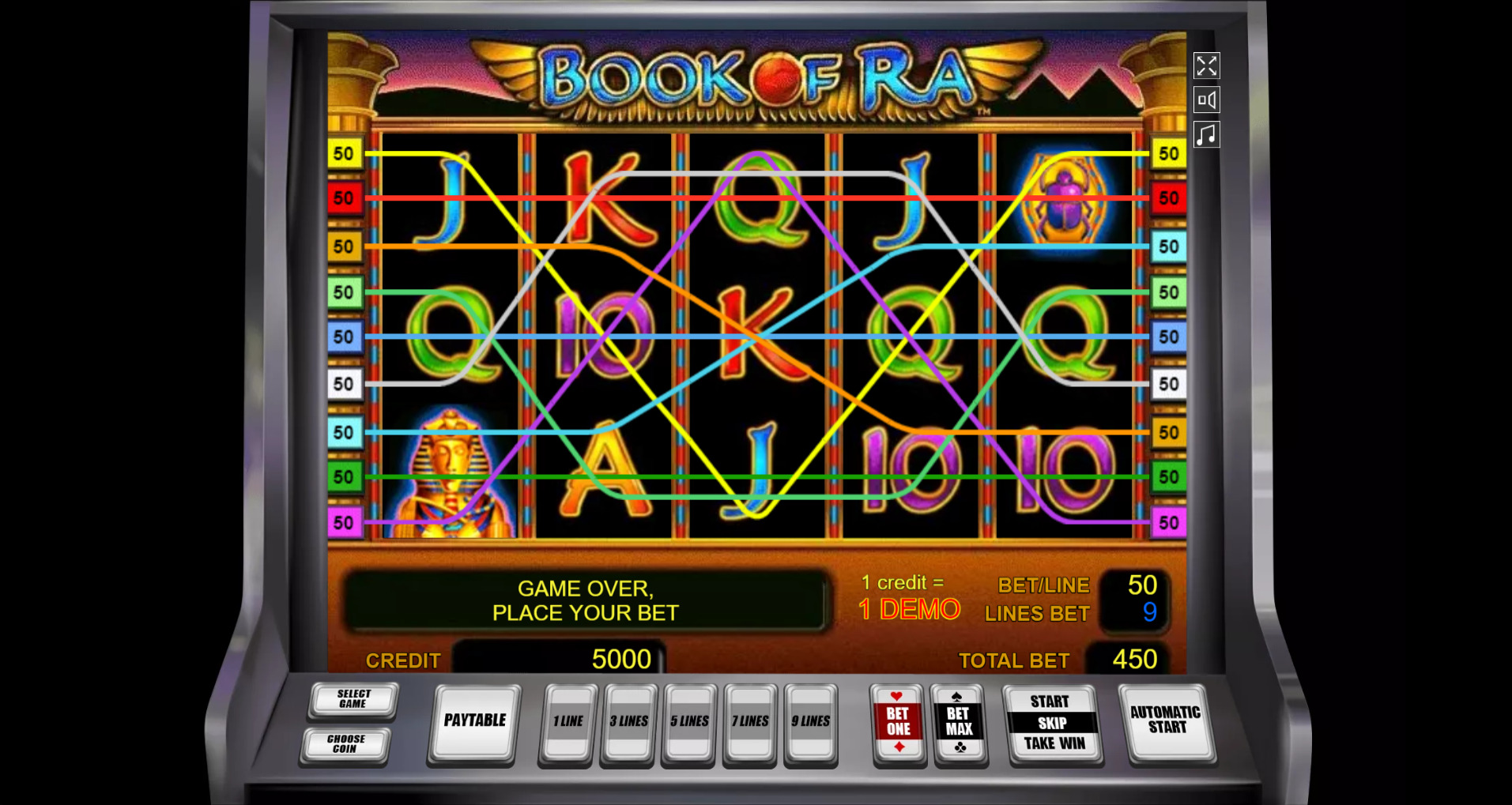 Book of Ra slot game