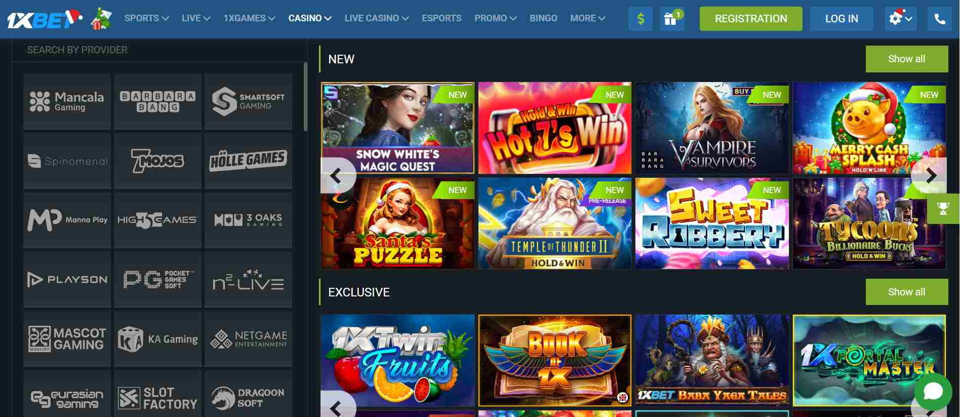 1xbet Casino Bangladesh