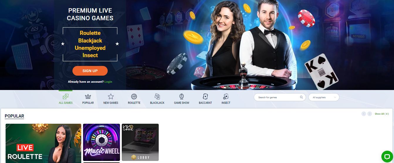 20Bet Live Casino