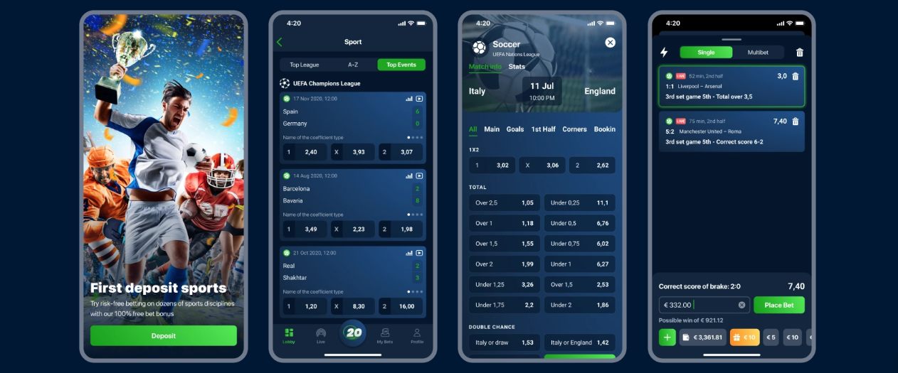 20Bet Mobile Betting App