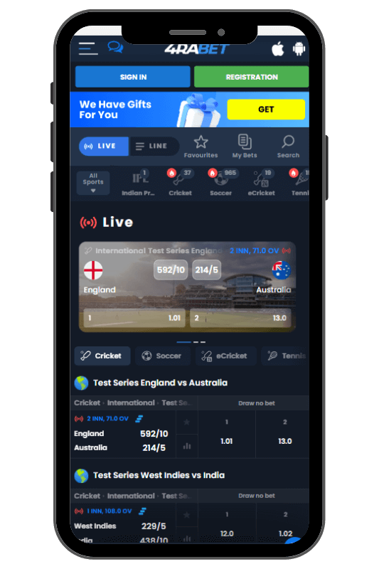 4RaBet App