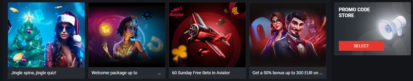 Megapari Casino Bonuses EN
