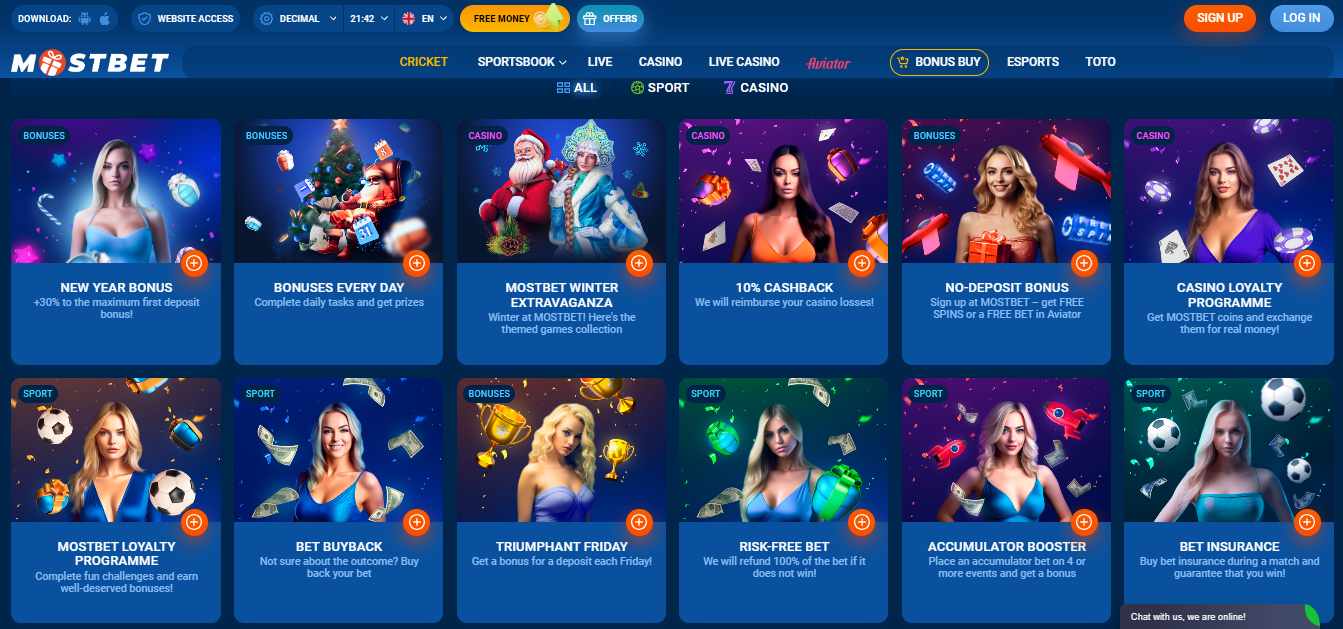 Mostbet all bonuses offers en