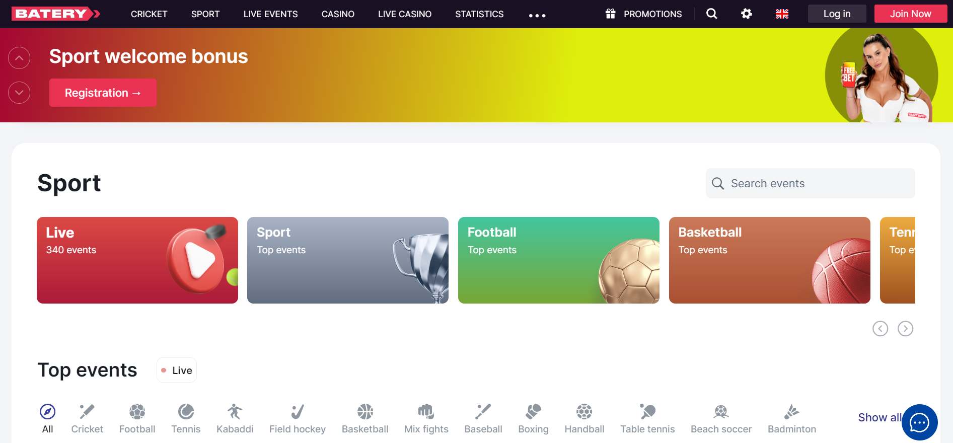batery betting site 