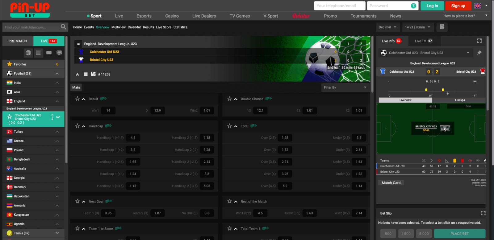PinUp Betting Bangladesh