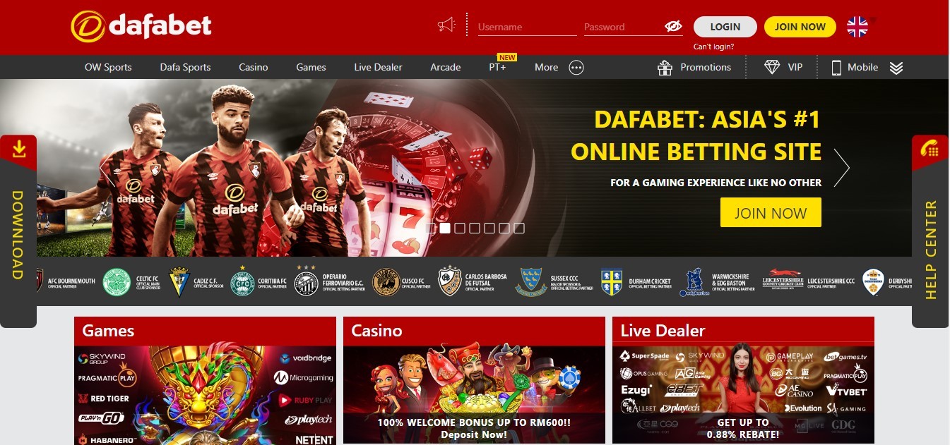 Dafabet bookmaker review