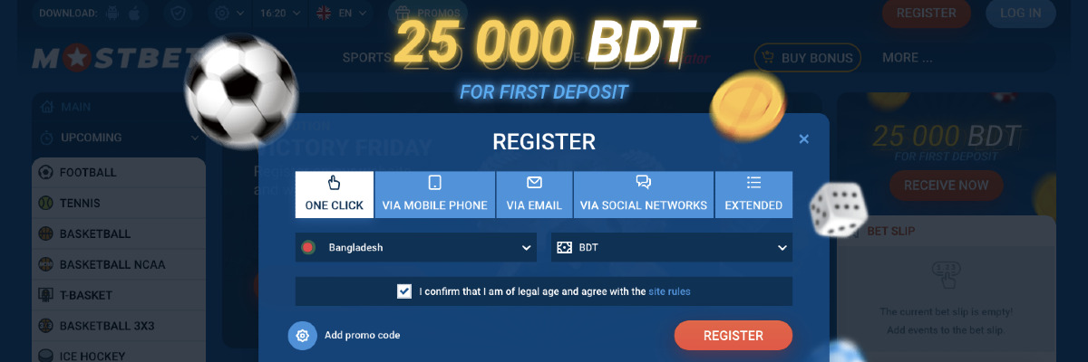 mostbet login