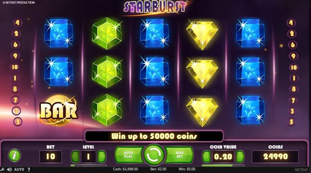 starburst slot