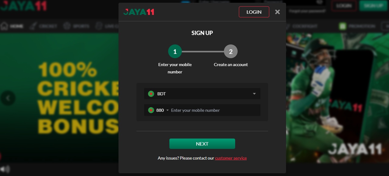 Jaya11 Registration en